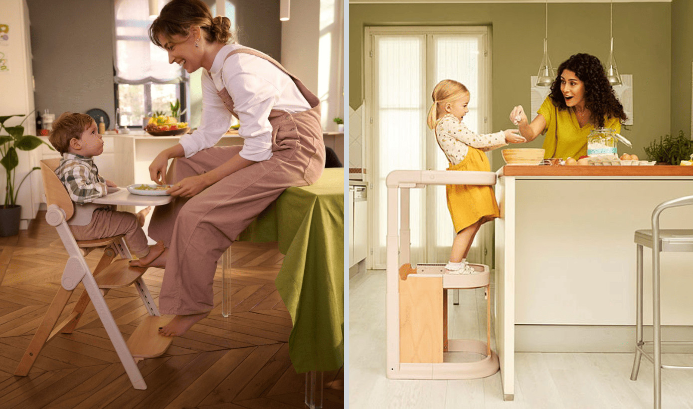 Découvrez la gamme Meraviglia : chaise haute et tour d'observation !